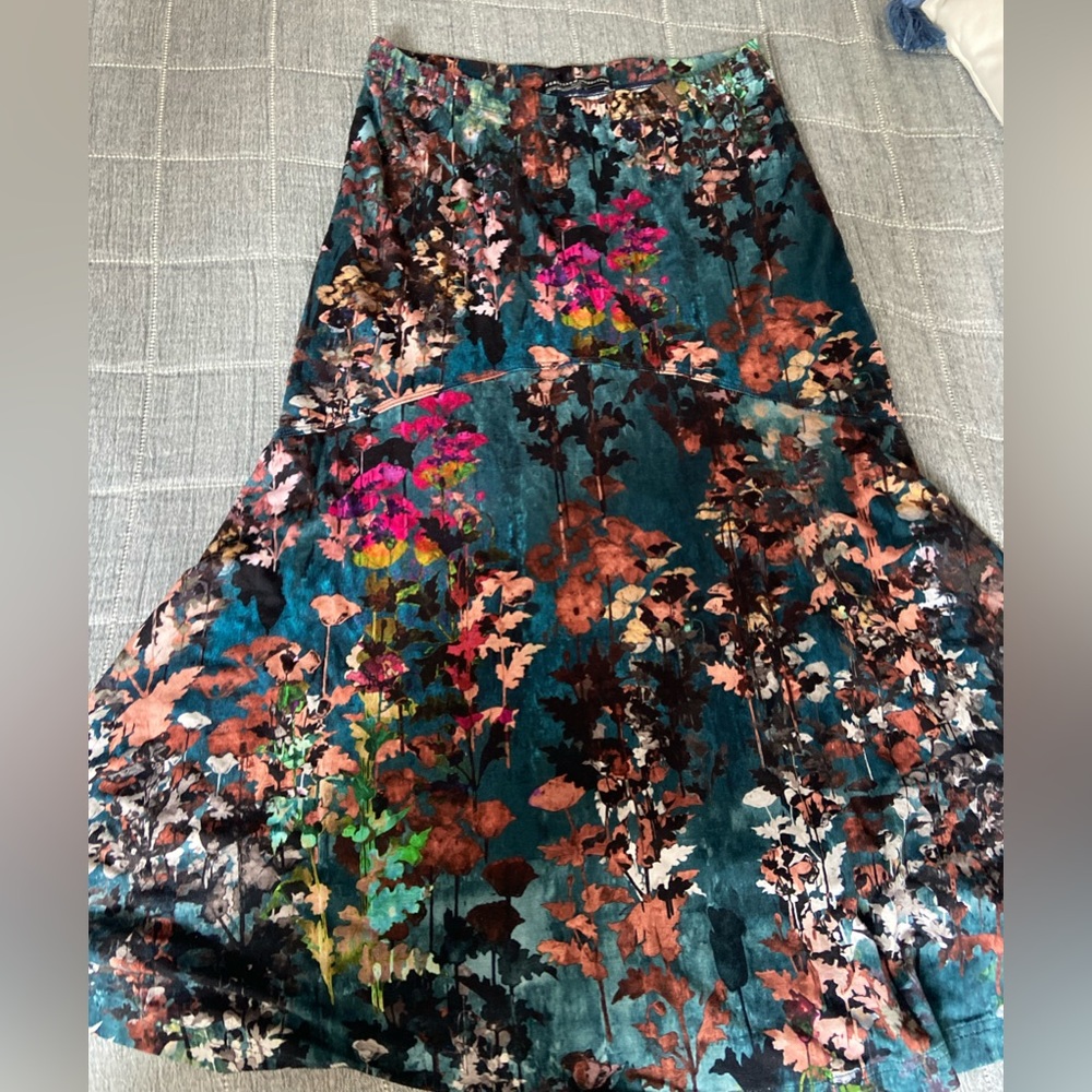 Like new Peruvian Connection multicolored bohemian skirt (medium)